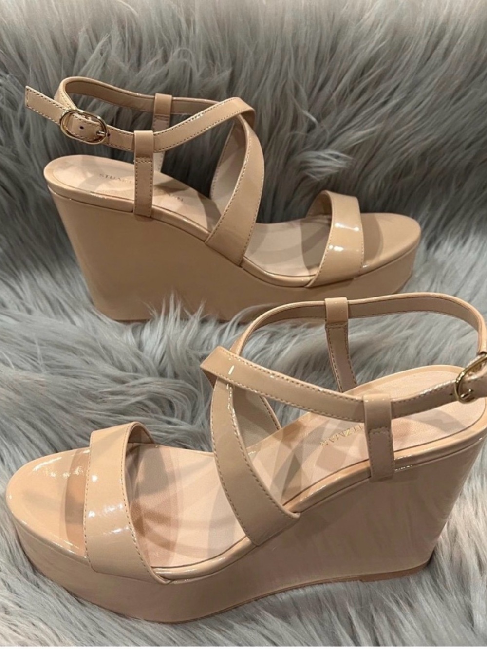 Stuart Weitzman Wedge Sandals